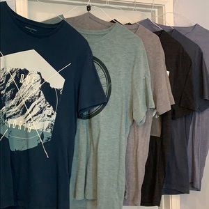 Lot of 6 Large Banana Republic t-shirts